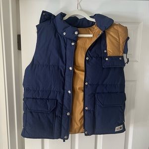 NorthFace Puffer Vest - navy blue